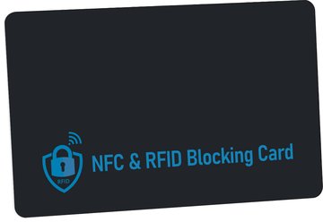 Karta blokująca sygnały NFC i RFID